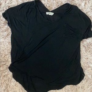 Flowy Black Classic Shirt